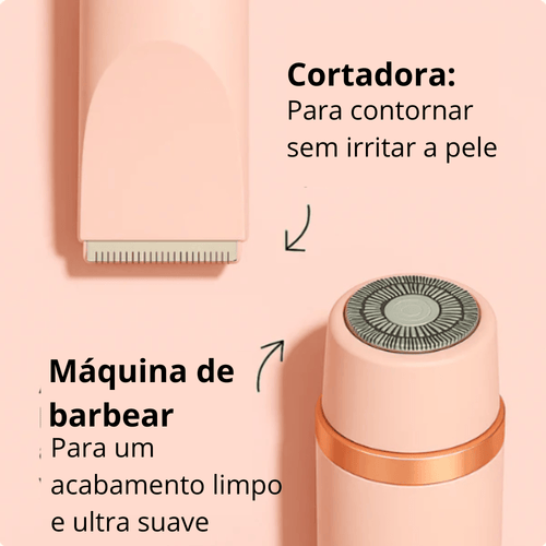 Depiladora Íntima 2 em 1 — Suave & Precisa