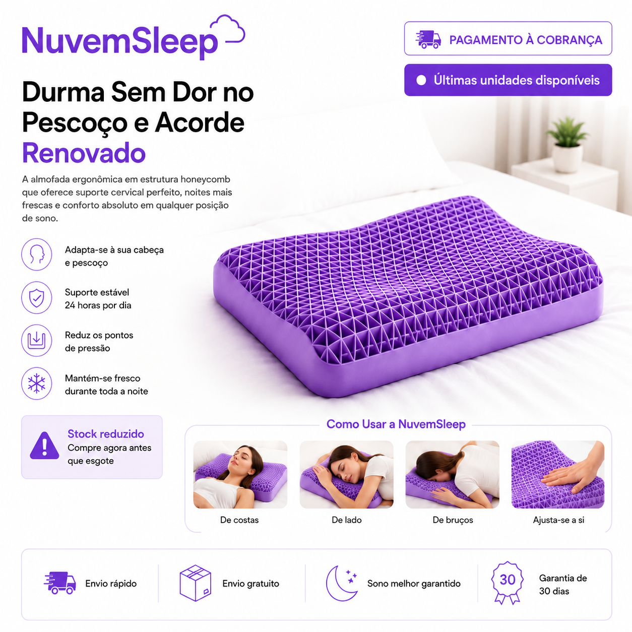 Durma Sem Dor no Pescoço e Acorde Renovado