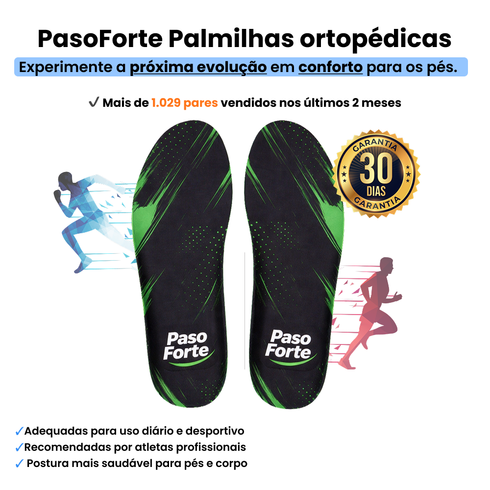 PasoForte - Cada passo, sem dor.