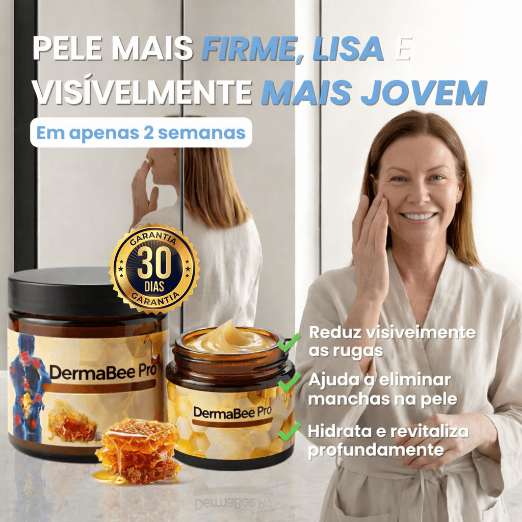DermaBee Pro™ - Alívio total da dor e rejuvenescimento da pele no mesmo dia