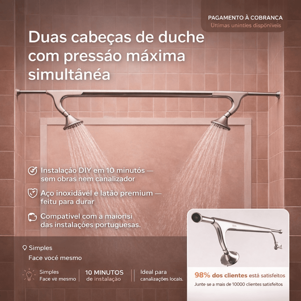 DuoFlow™ — Duas cabeças. Uma experiência.