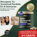 Travão do Envelhecimento | NAD+ 900mg + Resveratrol