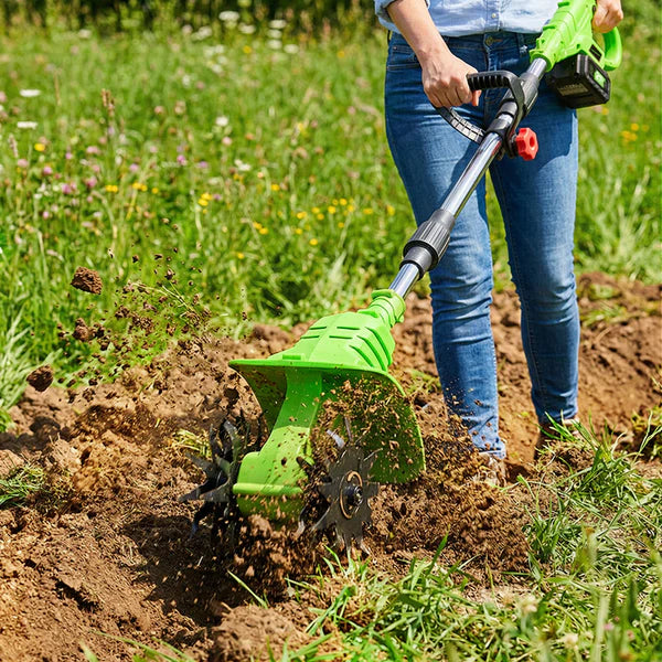 TerraForce Pro" — 20cm de profundidade