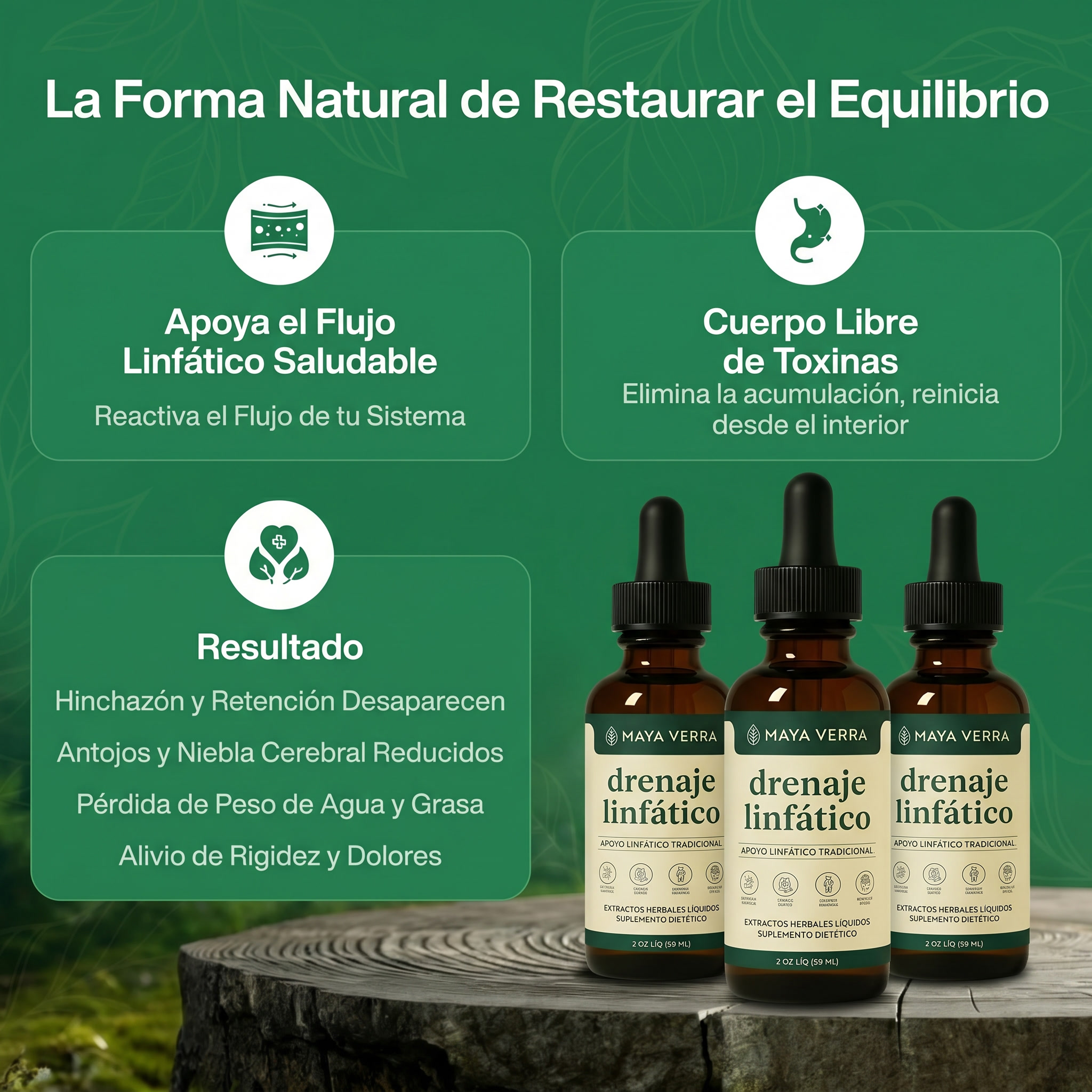 Drenaje Linfático Mayaverra — Gotas Naturales