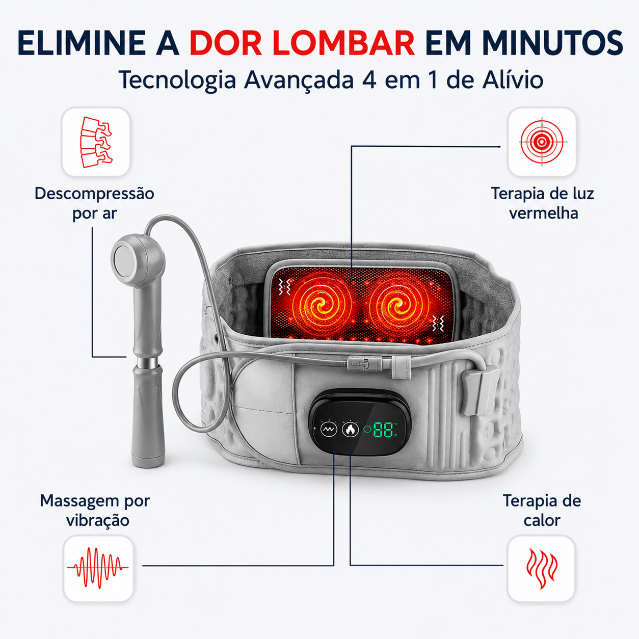LumboFlex - Elimina a dor lombar. Instantaneamente.