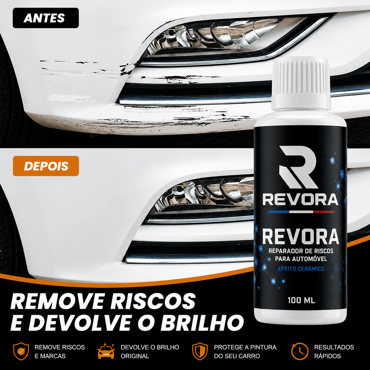 Revora™ -  Corrija facilmente arranhões, marcas circulares e outras imperfeições!
