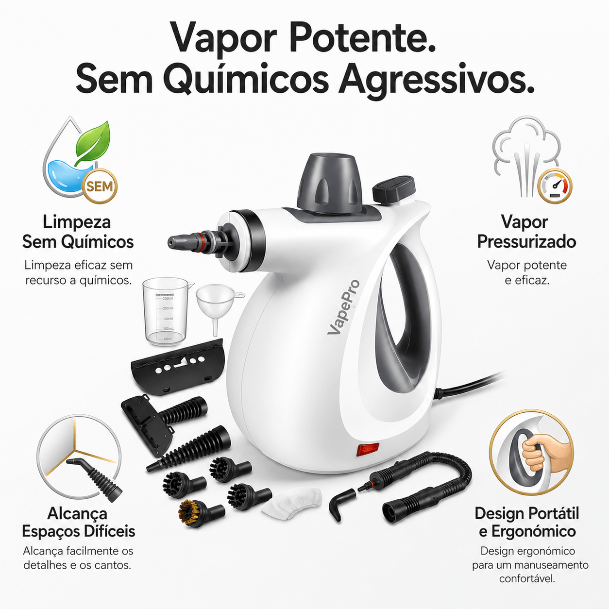 VapePro - Limpa tudo com facilidade