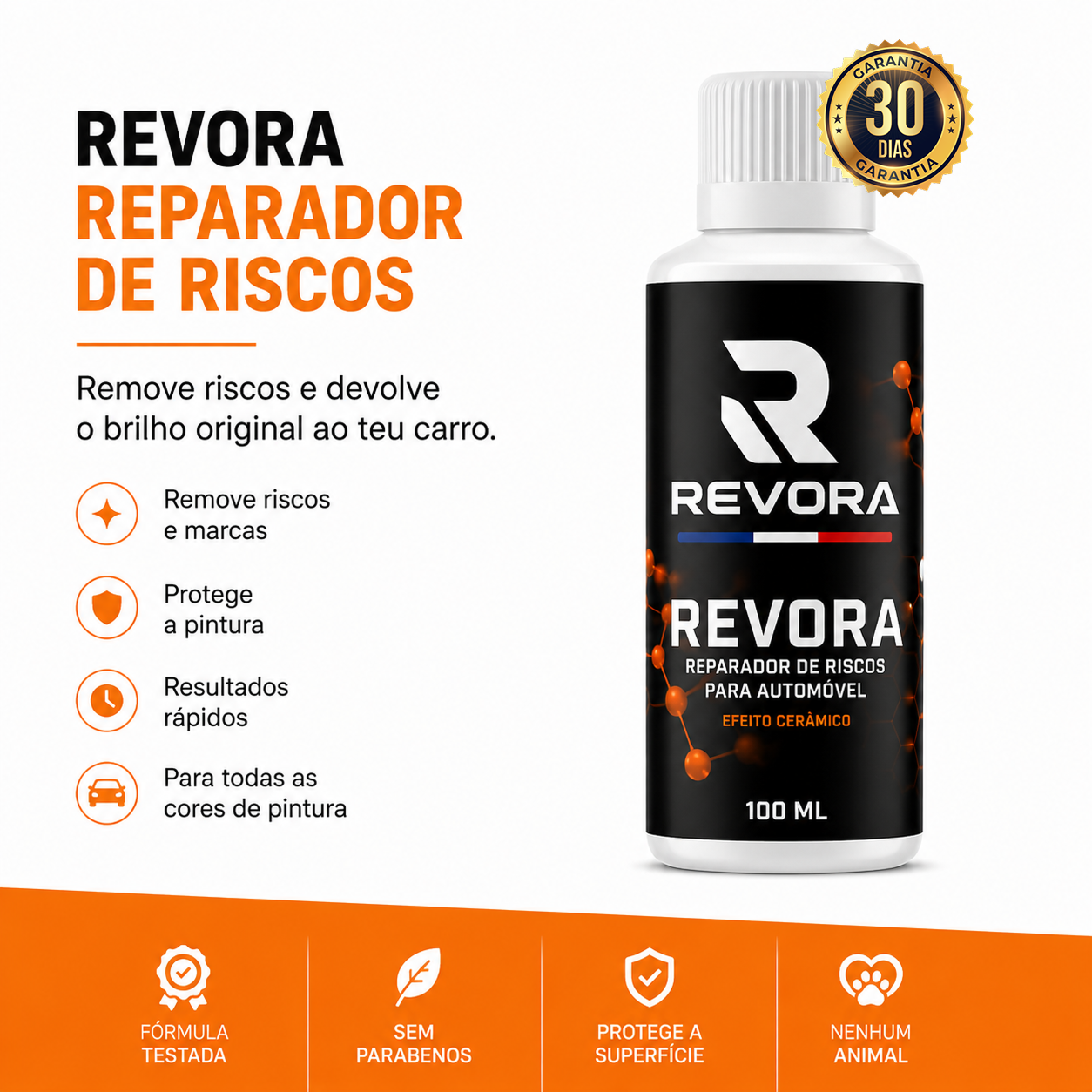 Revora™ -  Corrija facilmente arranhões, marcas circulares e outras imperfeições!